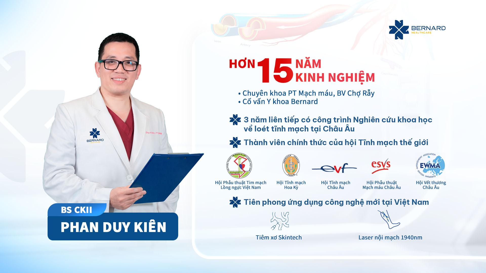 Bác sĩ mạch máu giàu kinh nghiệm cùng đồng hành